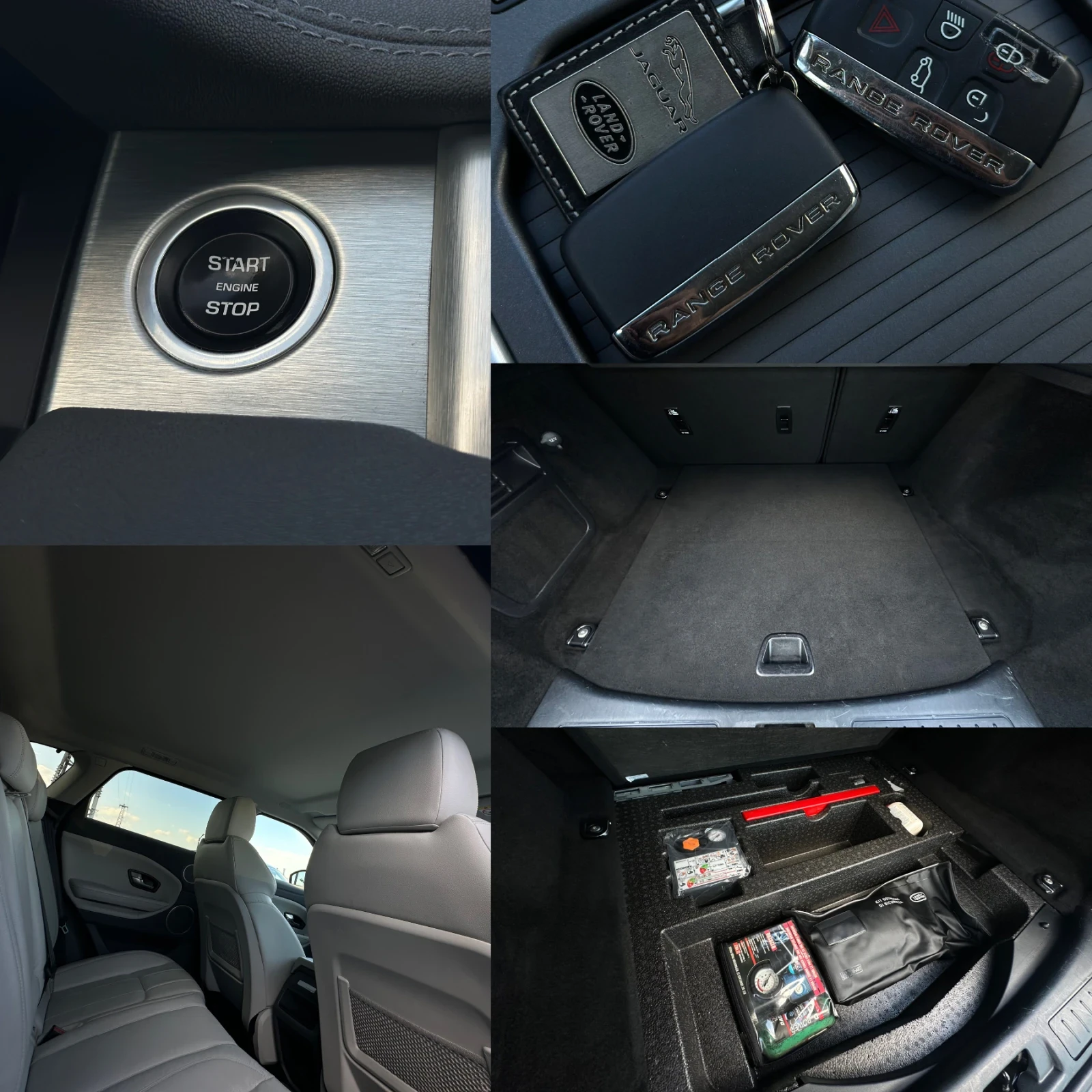 Land Rover Range Rover Evoque * Facelift* 90000км.* 2.0TD4* 9Скорсти* , снимка 16 - Автомобили и джипове - 54602668