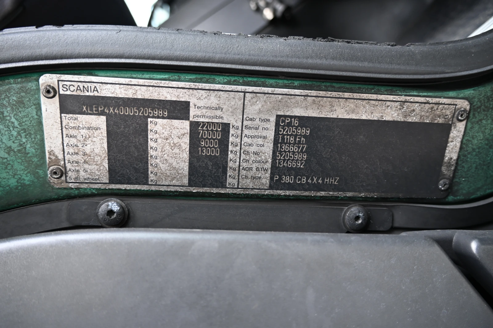 Scania P 380 4x4 Retarder | Mobile.bg   17