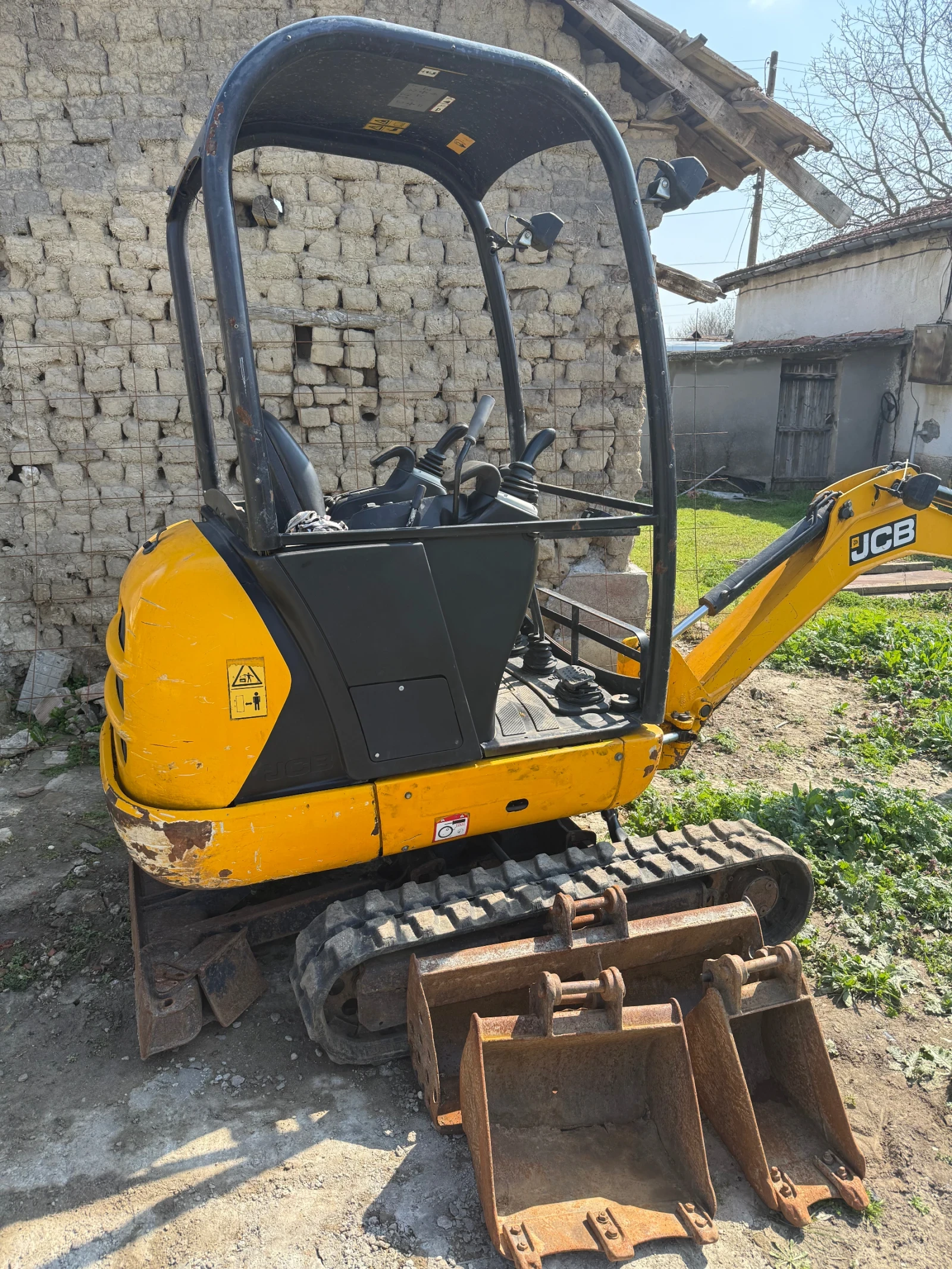 Багер JCB 8018, снимка 8 - Индустриална техника - 54753886