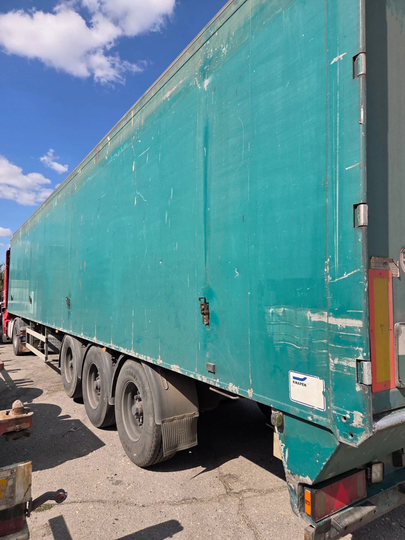 Полуремарке Knapen KOCF200, снимка 2 - Ремаркета - 56619277