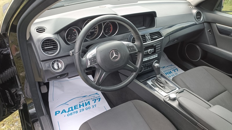 Mercedes-Benz C 200 EURO 5b  !!!  Facelift!!! АВТОМАТ!!!!, снимка 14 - Автомобили и джипове - 46447895