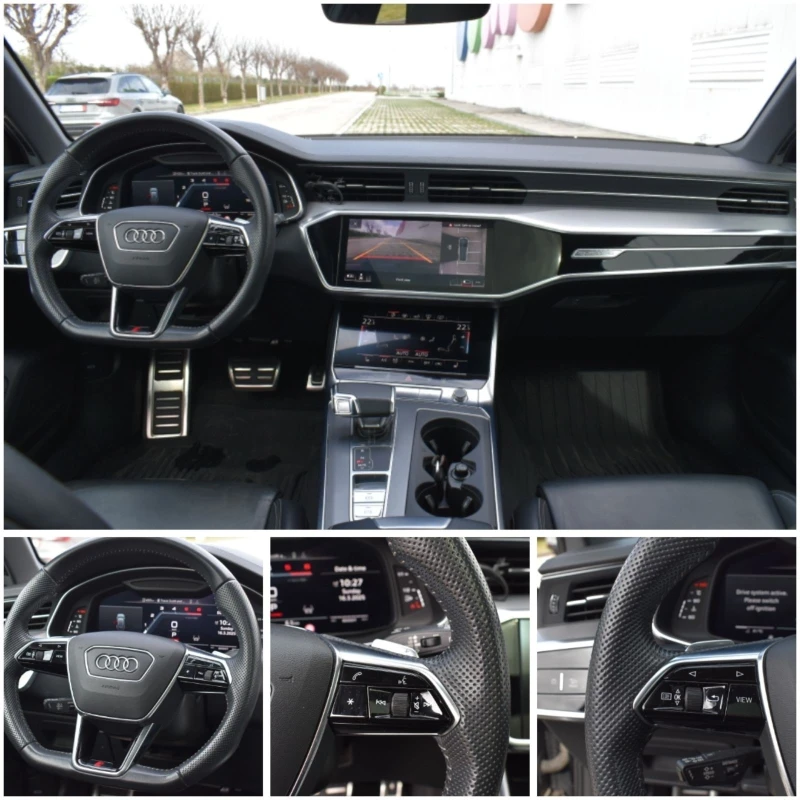 Audi S6 S6/HD Matrix/PANO/CAM 360/B&O, снимка 11 - Автомобили и джипове - 49514454