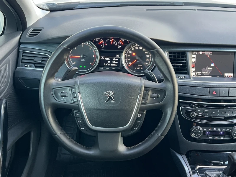 Peugeot 508 1.6eHDi НАПЪЛНО ОБСЛУЖЕН * * * ВСИЧКО ПЛАТЕНО* * *, снимка 8 - Автомобили и джипове - 50913438
