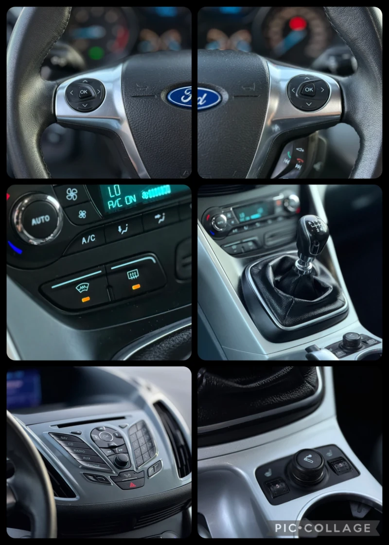 Ford C-max 1.6TDCi~95hp~TITANIUM~NAVI~KEYLESS, снимка 17 - Автомобили и джипове - 51502129