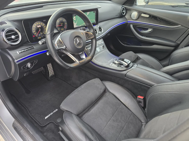 Mercedes-Benz E 350 AMG* 4MATIC* BURMAS* 9G* MULTIBEAM* DIST* HEAD-UP*, снимка 9 - Автомобили и джипове - 52216453