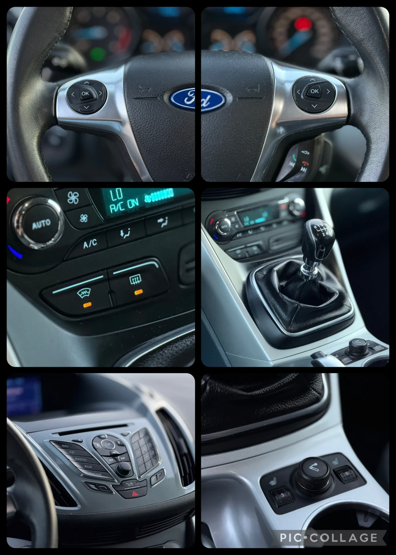 Ford C-max 1.6TDCi~95hp~TITANIUM~NAVI~KEYLESS | Mobile.bg   17