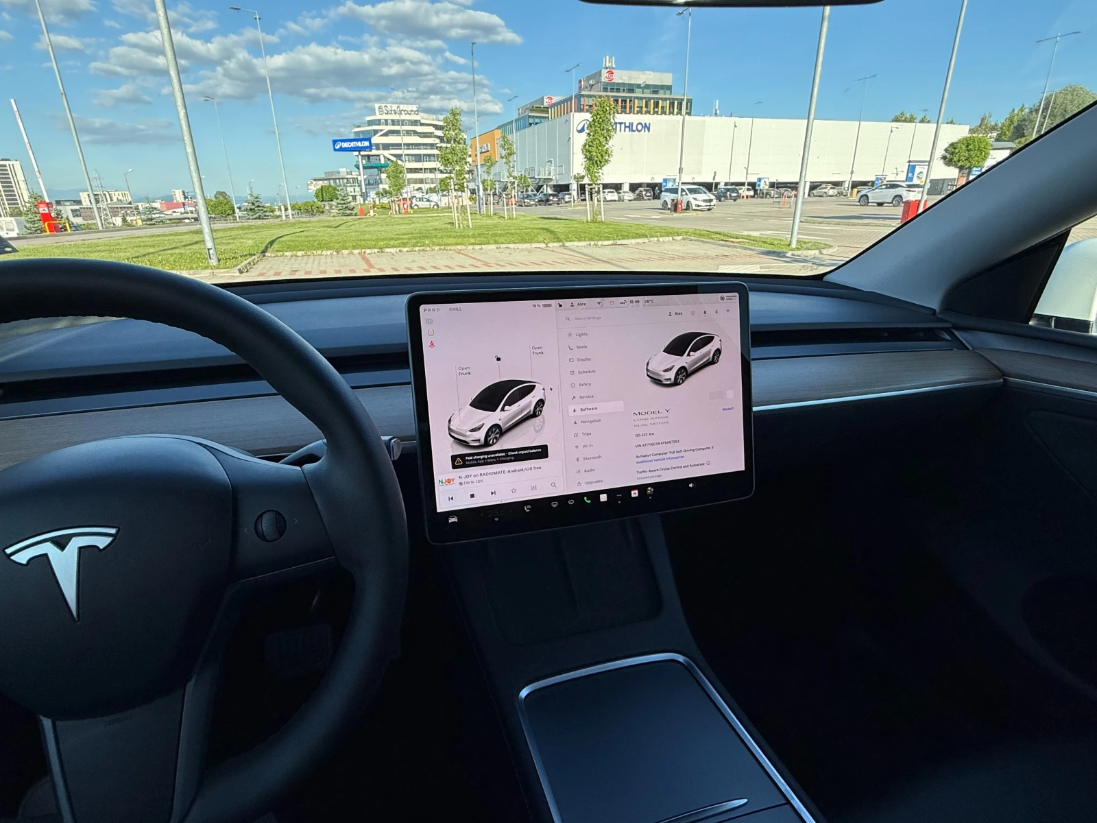 Tesla Model Y Long Range, Dual motor, Гаранционен Европейски, снимка 12 - Автомобили и джипове - 54715227