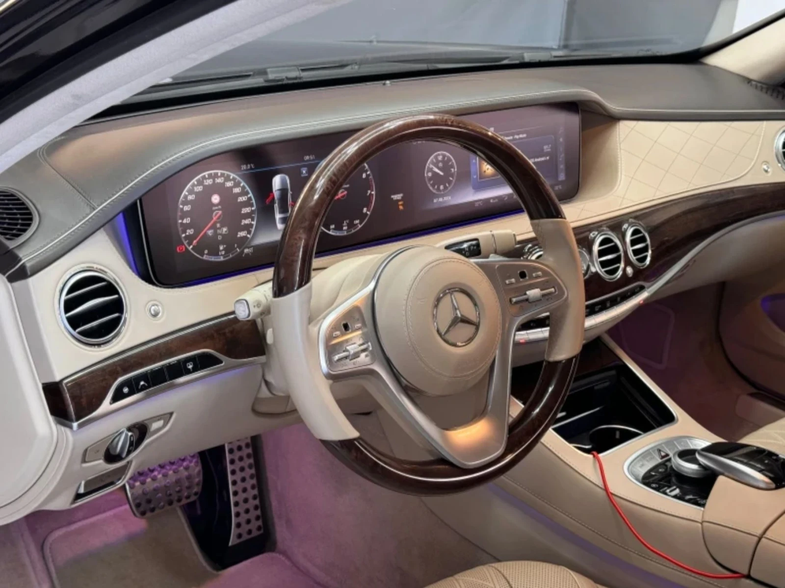 Mercedes-Benz S 560 4Matic / L / 3xTV / Burmester, снимка 2 - Автомобили и джипове - 56108803