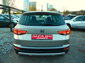 Seat Ateca EURO 6B* 1.6TDI-6ck* LED-NAVI-КАТО НОВА* , снимка 5