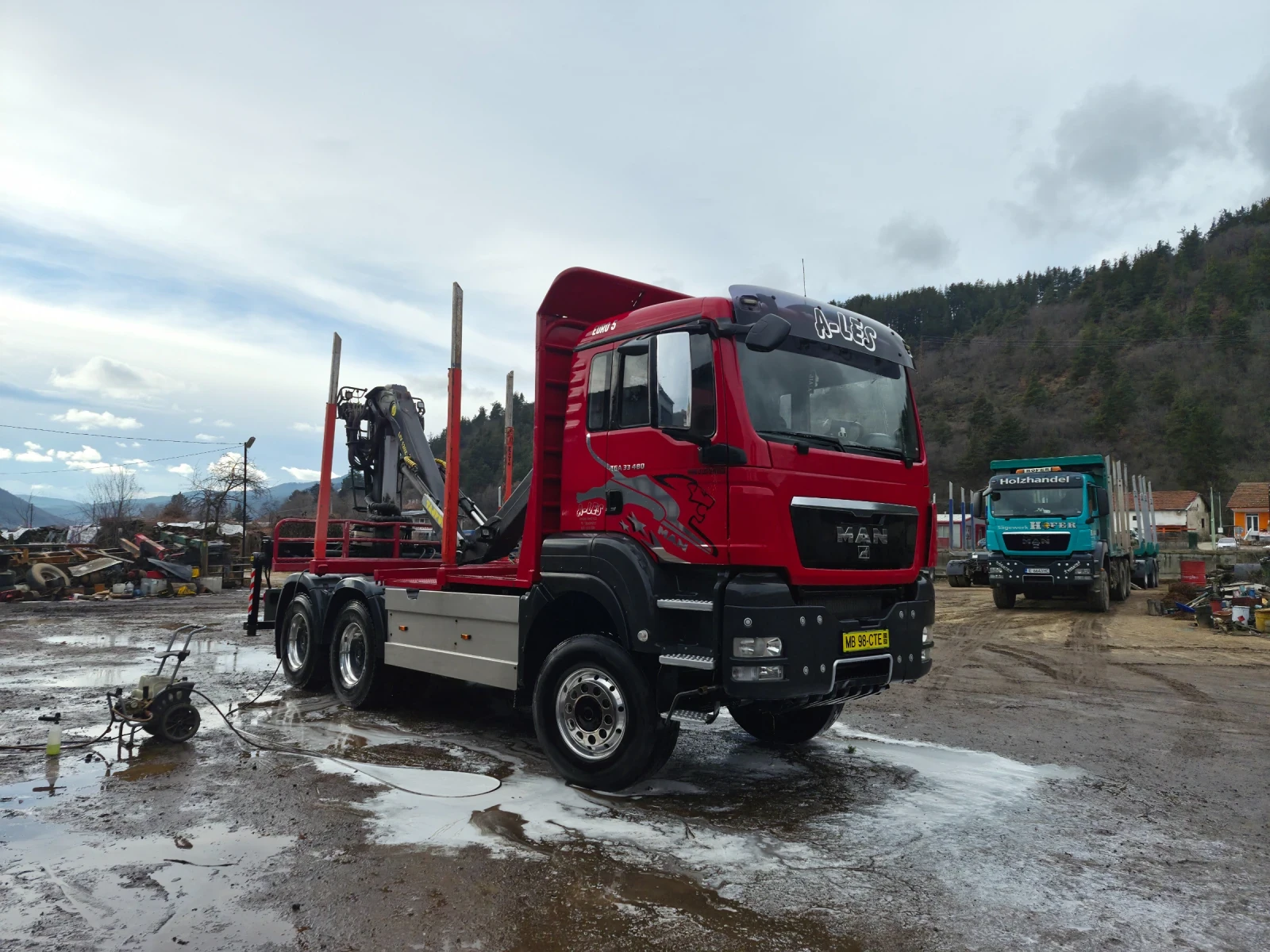 Man Tga 33.480 6x6 - изображение 7