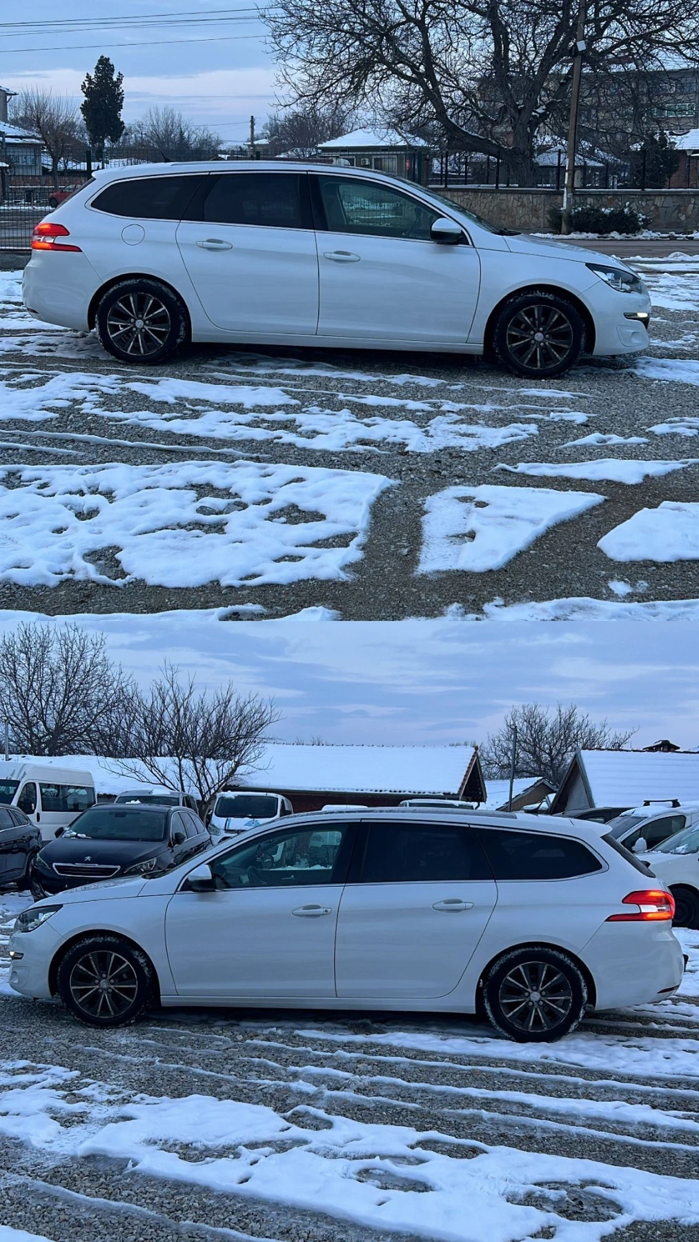 Peugeot 308 308 SW 1.6 HDi 120 к.с., 2015 г. Бяла перла, снимка 14 - Автомобили и джипове - 53715334