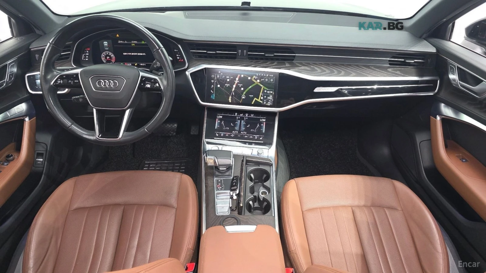 Audi A6 45TFSI* QUATTRO* КОЖА* ПОДГРЕВ* ОБДУХВАНЕ* 360* ПА, снимка 6 - Автомобили и джипове - 55277881