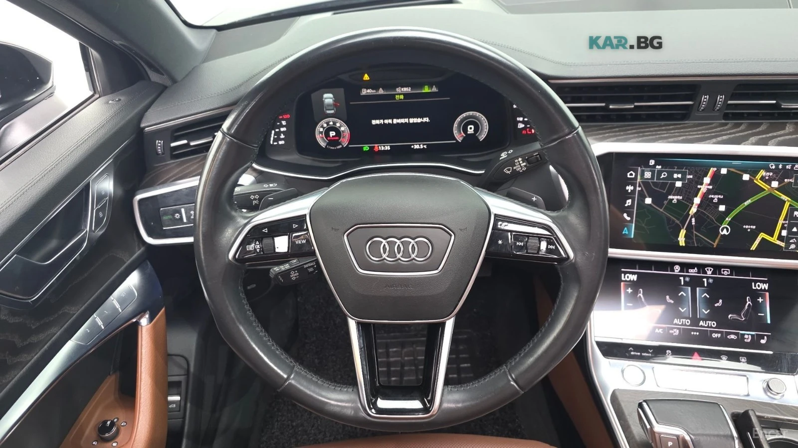 Audi A6 45TFSI* QUATTRO* КОЖА* ПОДГРЕВ* ОБДУХВАНЕ* 360* ПА, снимка 12 - Автомобили и джипове - 55277881