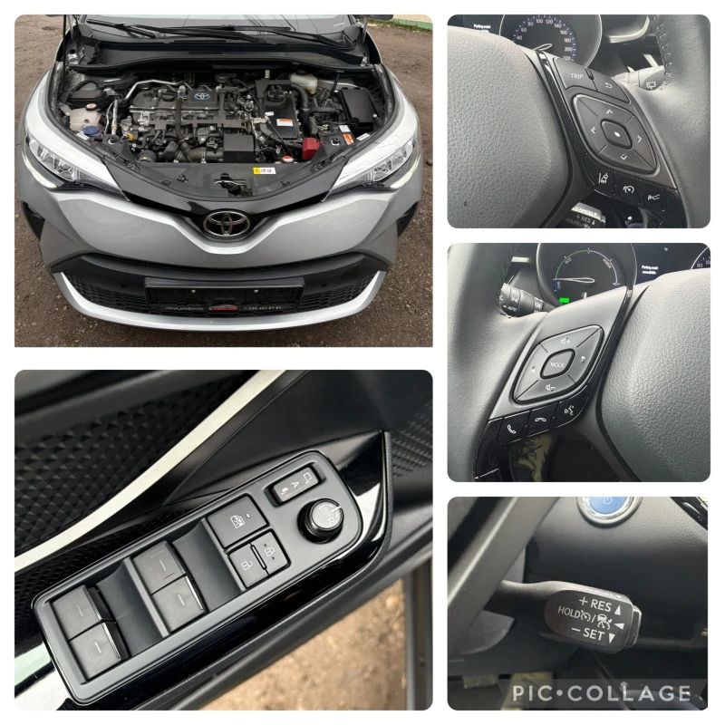 Toyota C-HR 1.8-HYBRID= 4460KM= ЧИСТО НОВА КОЛА= ТОП= , снимка 16 - Автомобили и джипове - 48954424