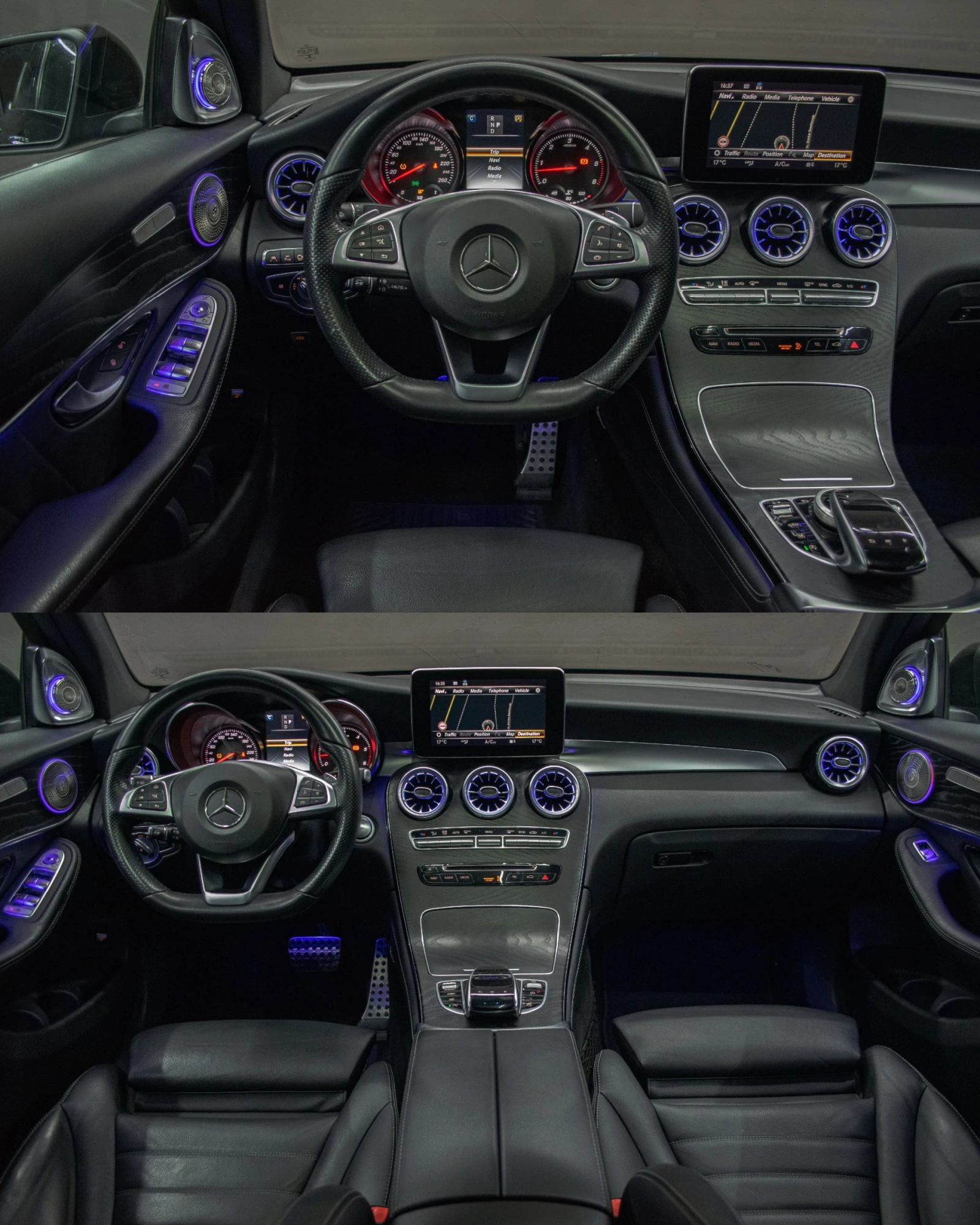 Mercedes-Benz GLC 350 d/Coupe/AMG/Airmatic/4Matic/РеаленПробег, снимка 5 - Автомобили и джипове - 54653593