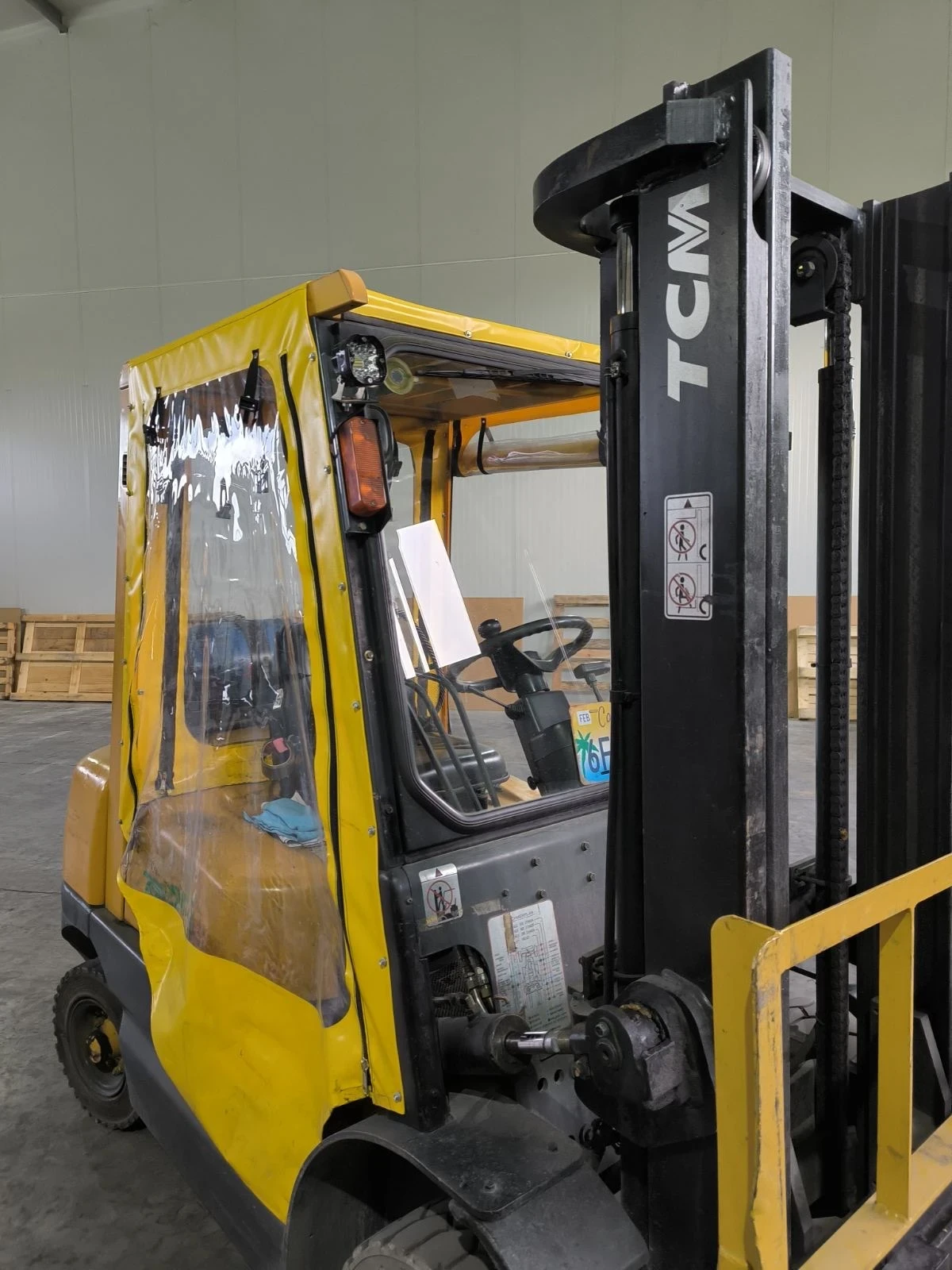 Мотокар TCM Нисан, снимка 1