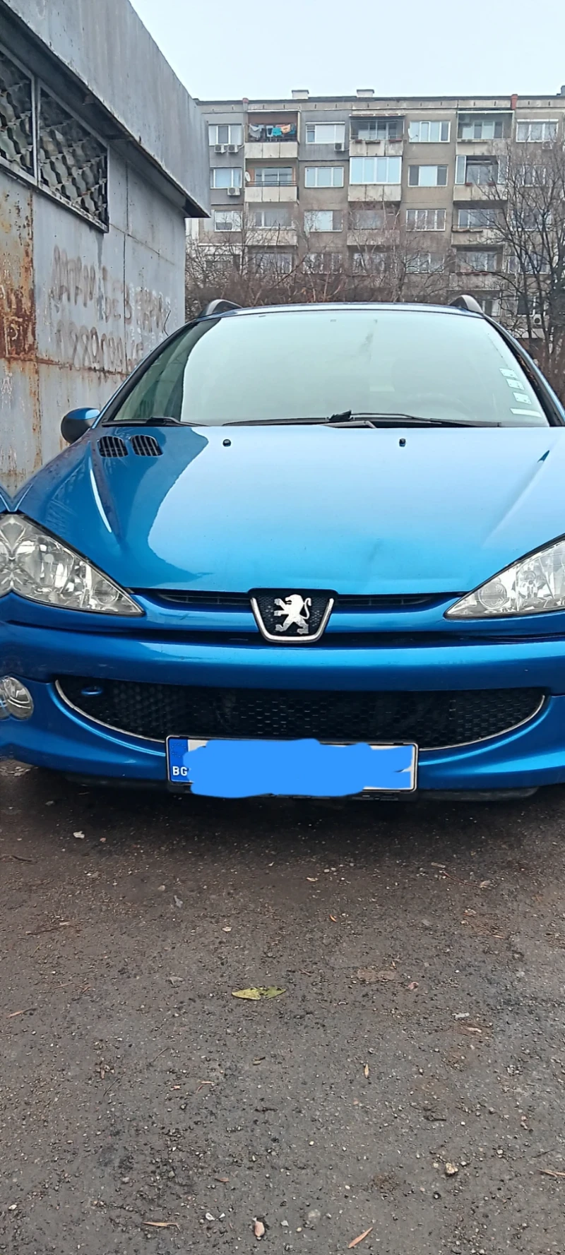 Peugeot 206  SW 1.4 hdi, снимка 10 - Автомобили и джипове - 53209998
