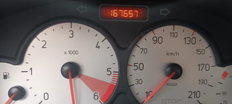 Peugeot 206  SW 1.4 hdi, снимка 6 - Автомобили и джипове - 53209998