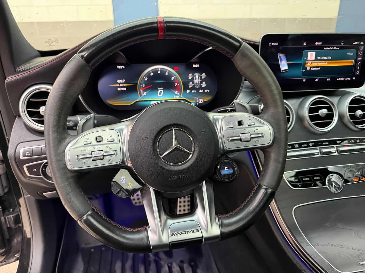 Mercedes-Benz C 43 AMG 4MATIC* DISTRONIC* 360КАМЕРИ* BURMESTER* , снимка 8 - Автомобили и джипове - 55133311
