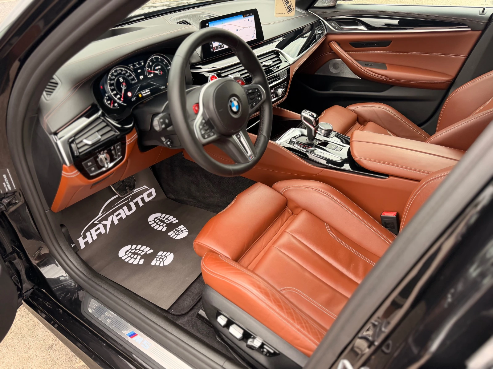 BMW M5 xDrive= Carbon Pack= Carbon Ceramic= 3xTV= B & W=  | Mobile.bg � ����������� 9