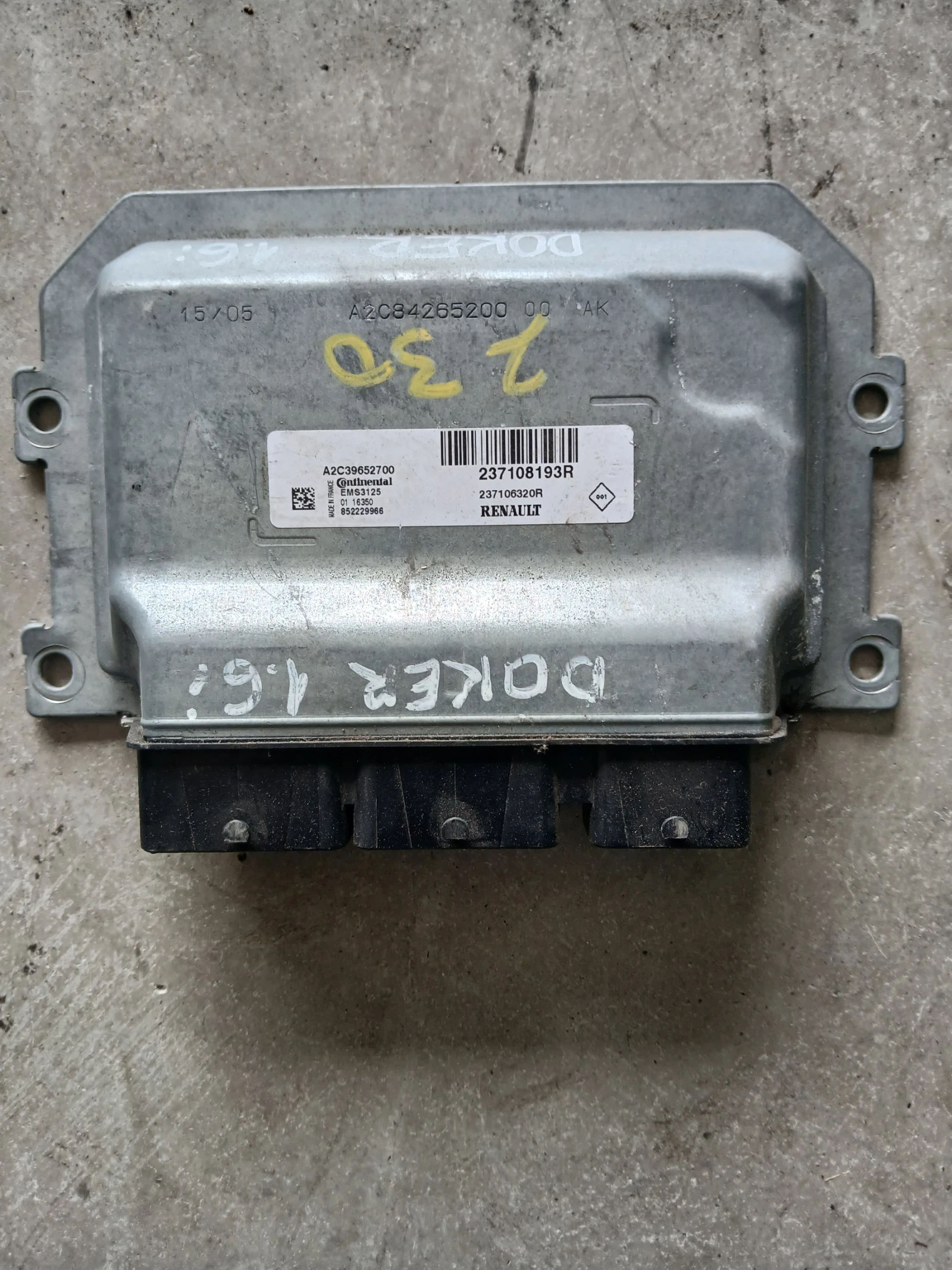 237108193R Компютър Dacia Dokker 