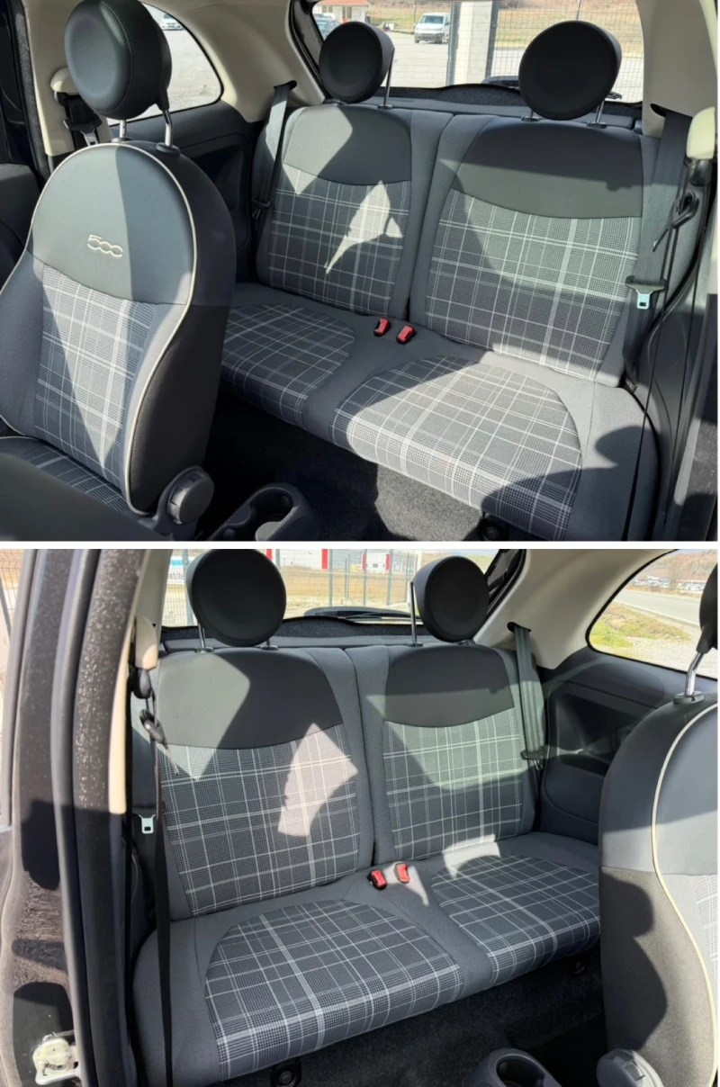 Fiat 500 1.2i FACELIFT PANORAMA EURO 6 TUV COC SERVICE BOOK, снимка 15 - Автомобили и джипове - 53580973