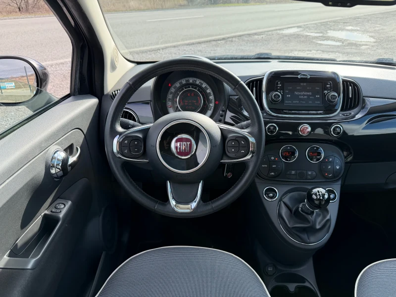 Fiat 500 1.2i FACELIFT PANORAMA EURO 6 TUV COC SERVICE BOOK, снимка 12 - Автомобили и джипове - 53580973