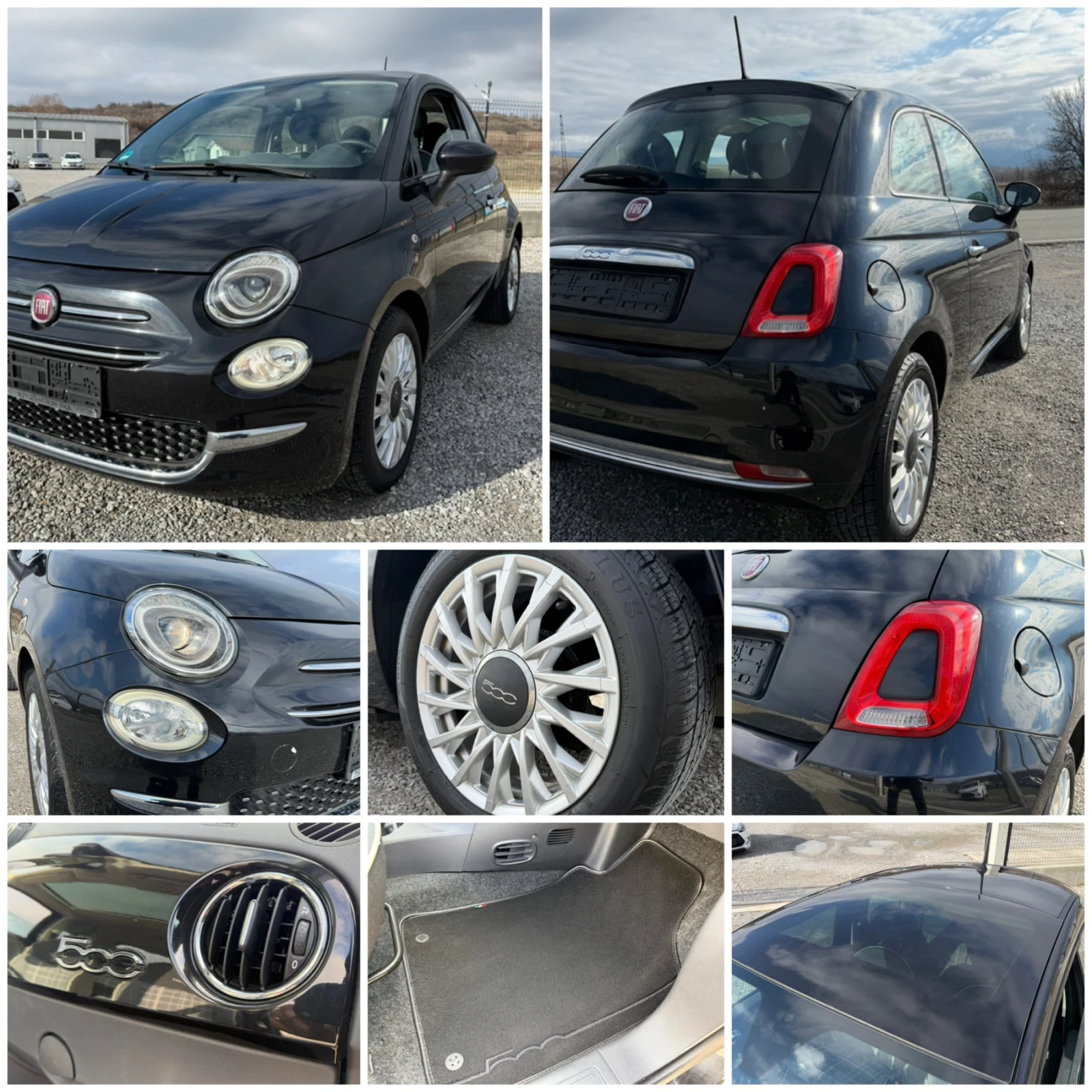 Fiat 500 1.2i FACELIFT PANORAMA EURO 6 TUV COC SERVICE BOOK | Mobile.bg � ����������� 9
