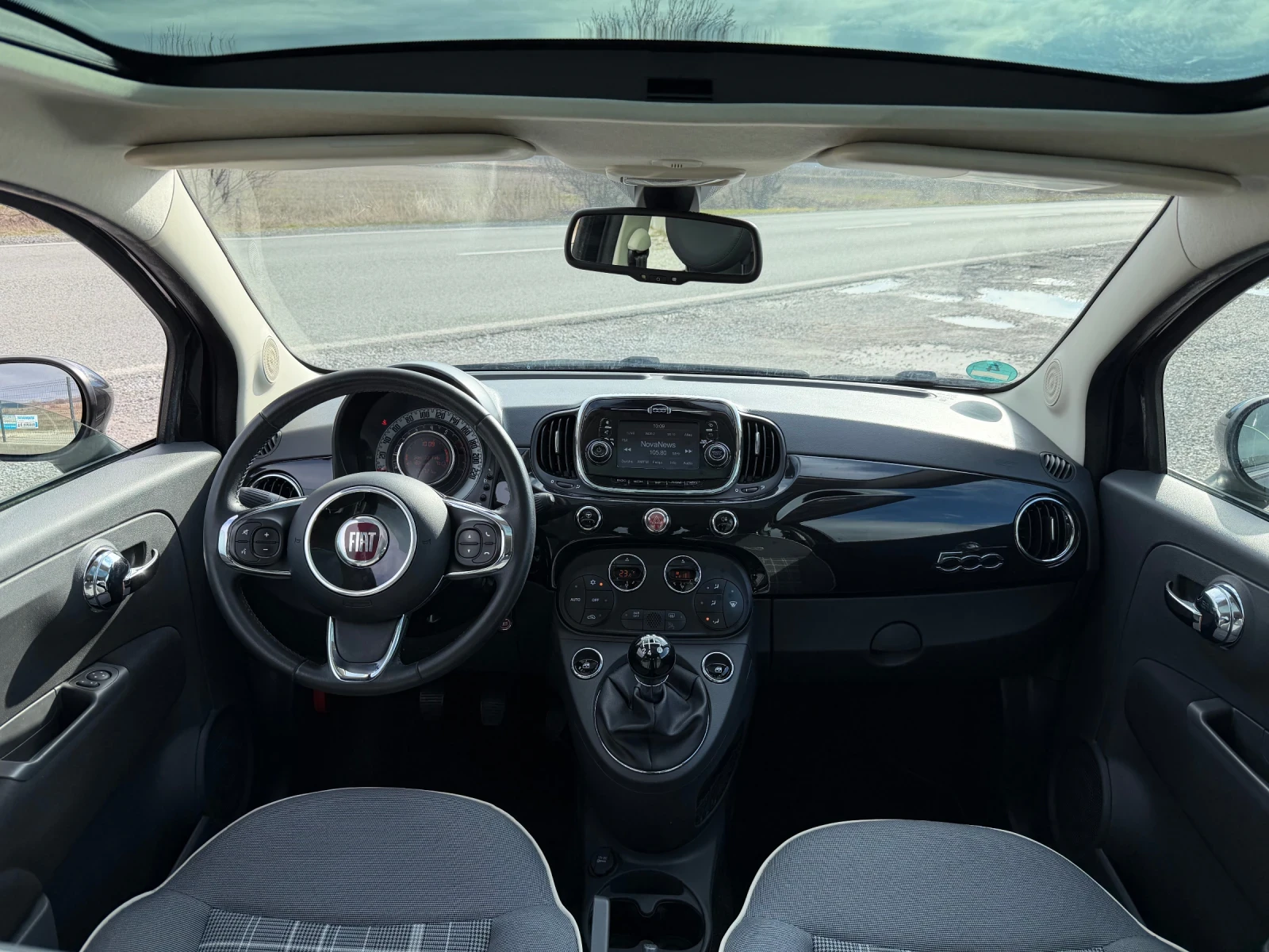 Fiat 500 1.2i FACELIFT PANORAMA EURO 6 TUV COC SERVICE BOOK | Mobile.bg � ����������� 11