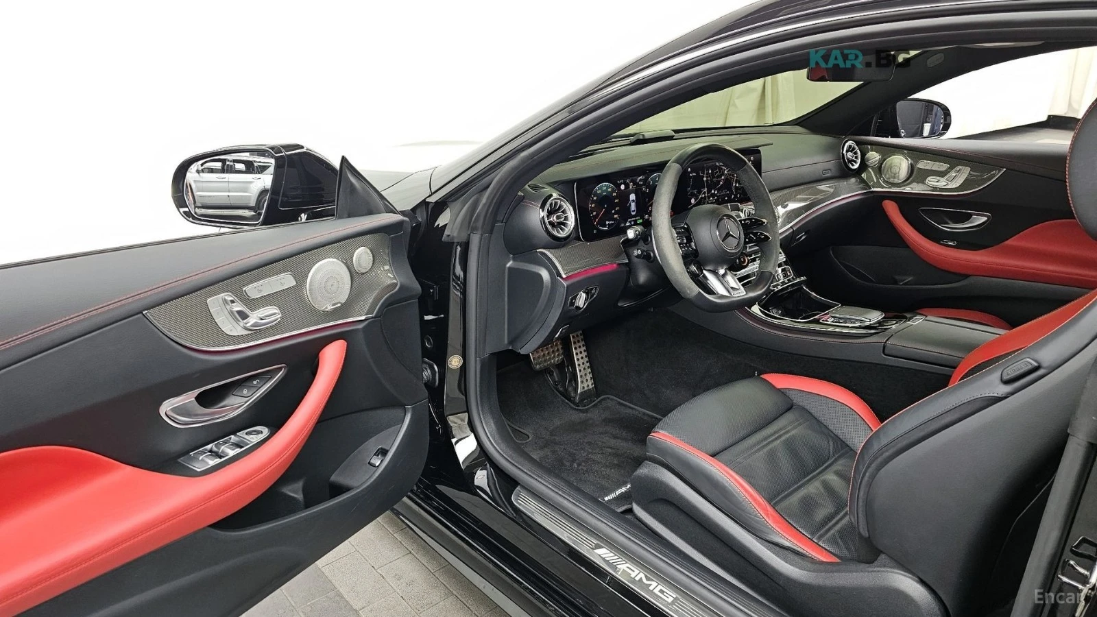 Mercedes-Benz E 53 AMG 4MATIC COUPE* HUD* КОЖА* ПАНО* ОБДУХВ* 360, снимка 9 - Автомобили и джипове - 55064401