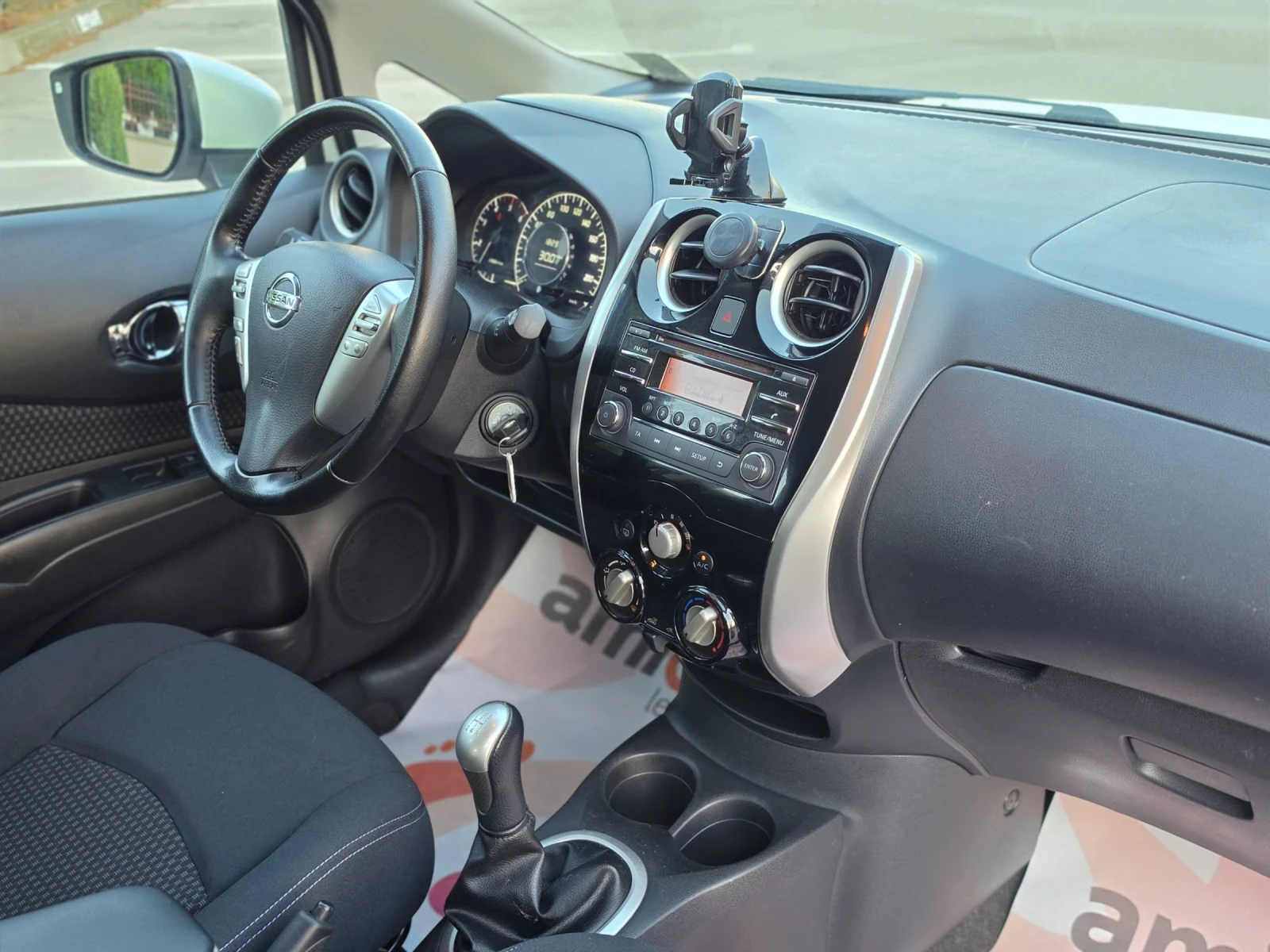 Nissan Note 1.5dCi 90hp * EURO 6 * КЛИМАТИК * ЛИЗИНГ * , снимка 16 - Автомобили и джипове - 55676935