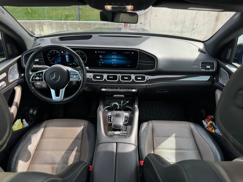 Mercedes-Benz GLE 450 AMG line/PANO/360 /HeadUP/NAVI/Complate service!!!, снимка 8 - Автомобили и джипове - 51653365
