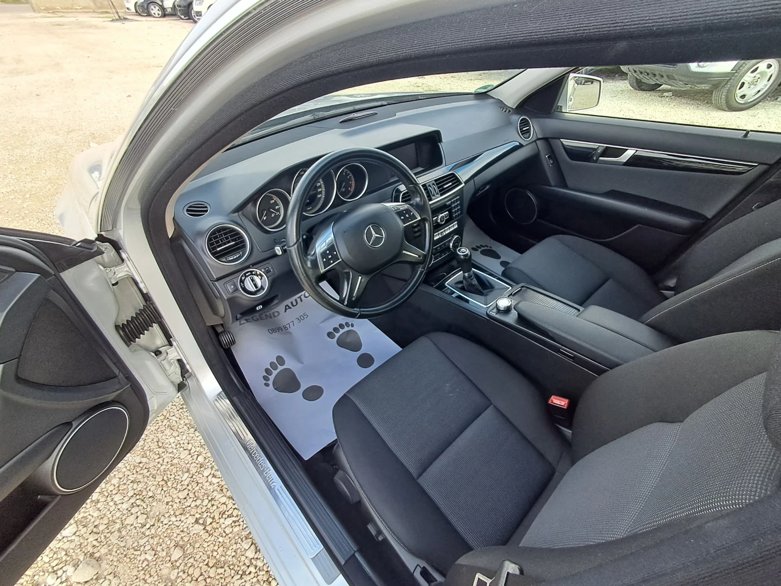 Mercedes-Benz C 180 156к.с НАВИГАЦИЯ, КАТО НОВ - изображение 10