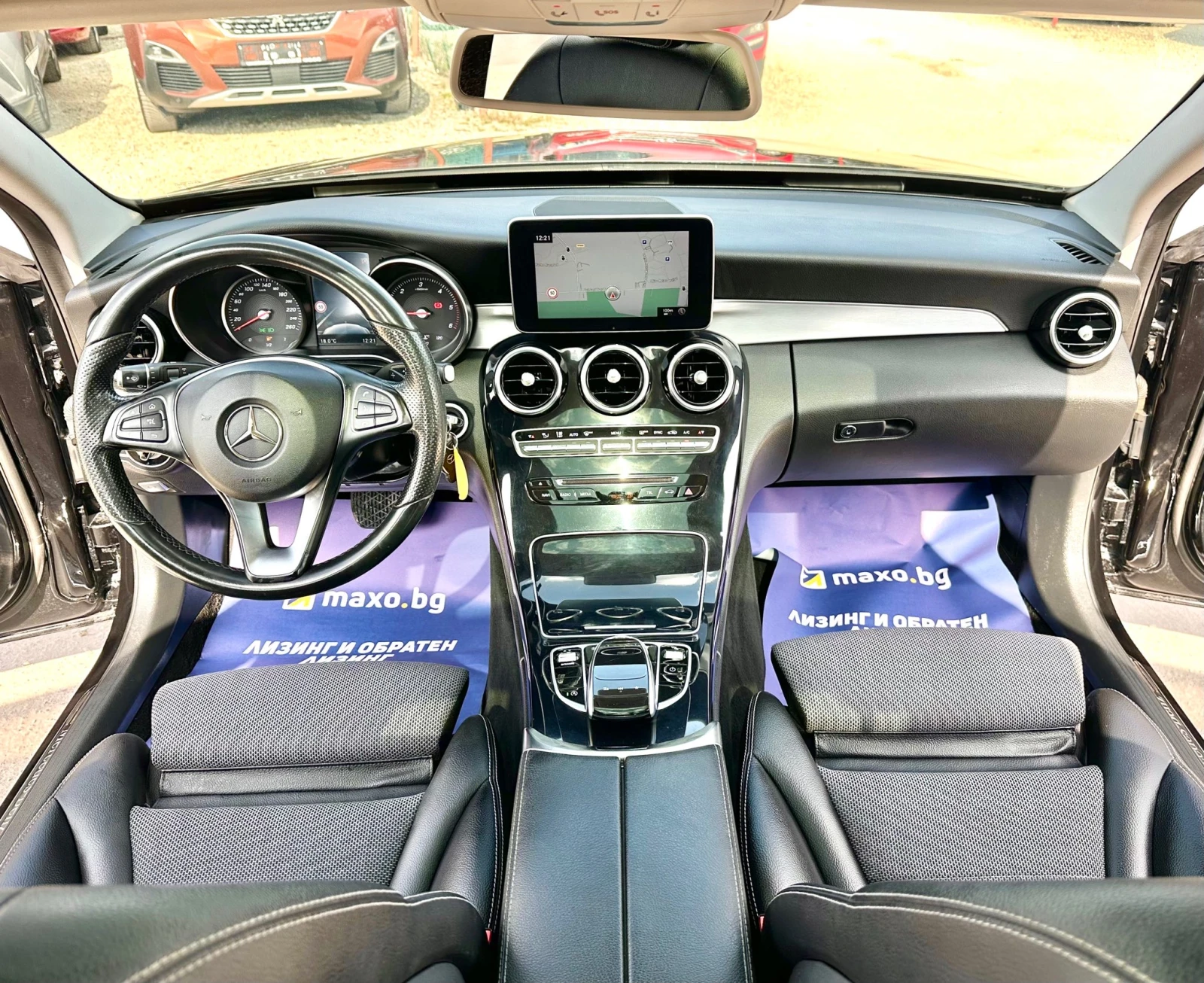 Mercedes-Benz C 220 2.2CDI 170HP AUTOMATIC PANORAMA NAVI | Mobile.bg � ����������� 10