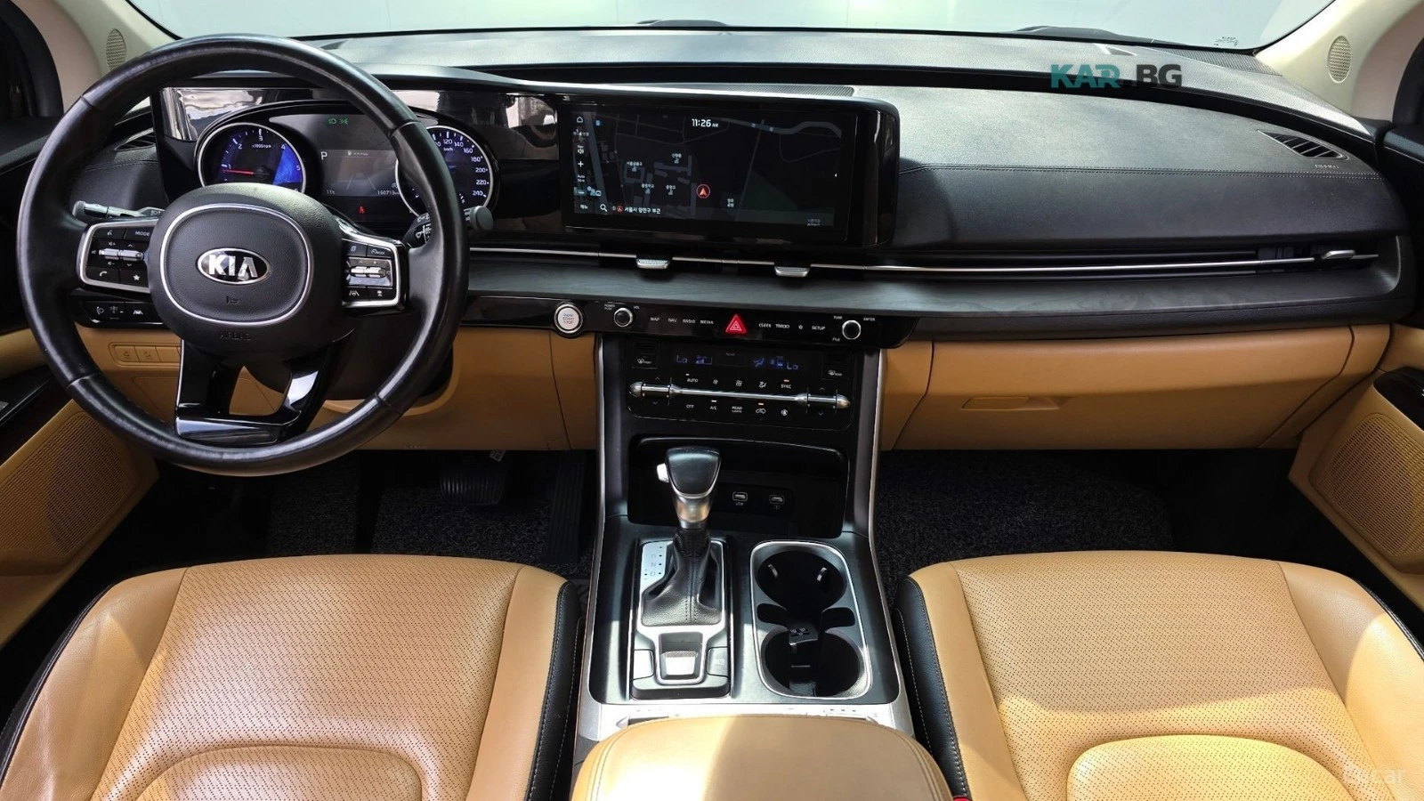 Kia Carnival PRESTIGE* 9-SEATER* DRIVE-ASSISTS* REAR-CAMERA* , снимка 6 - Автомобили и джипове - 54883684