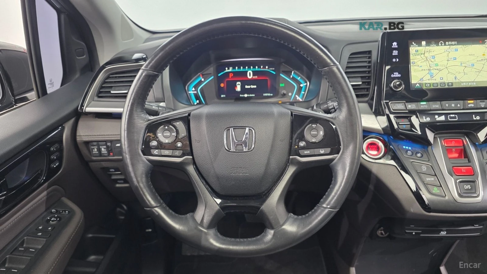 Honda Odyssey 3.5* ПОДГРЕВ* ОБДУХВАНЕ* ШИБИДАХ* TV* , снимка 14 - Автомобили и джипове - 55276942