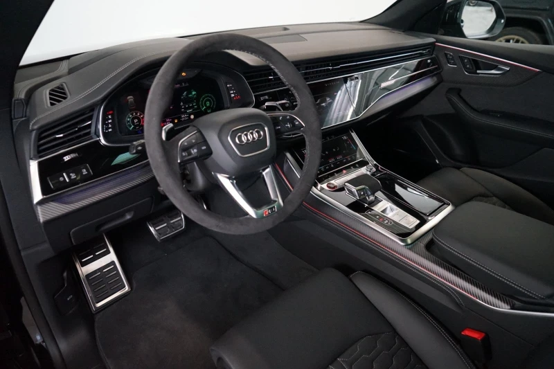 Audi RSQ8 PERFORMANCE CERAMIC CARBON B&O HEAD UP MATRIX 360 , снимка 13 - Автомобили и джипове - 51508952