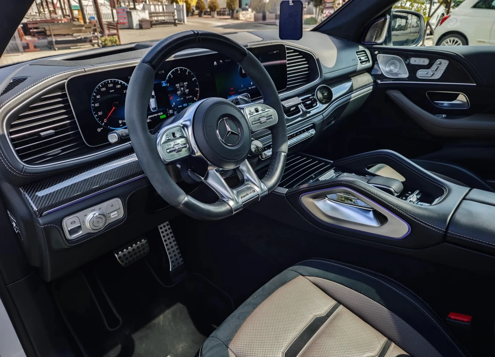 Mercedes-Benz GLE 63 S AMG V8 EQ Boost 4MATIC+ LARTE DESIGN, снимка 12 - Автомобили и джипове - 55203078