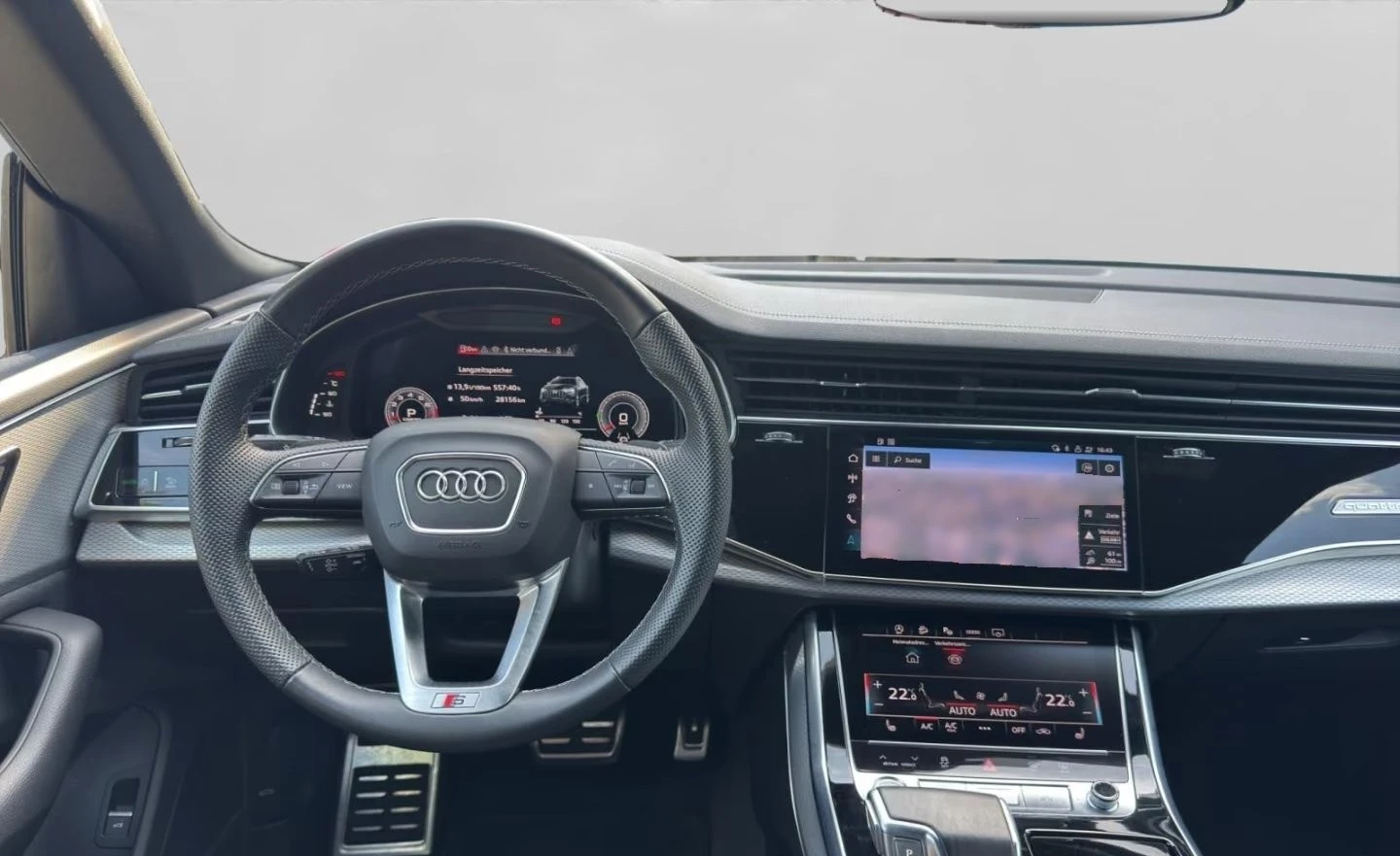 Audi Q8 55 TFSI/ FACELIFT/ S-LINE/ BLACK OPTIC/ MATRIX/B&O, снимка 8 - Автомобили и джипове - 56071031