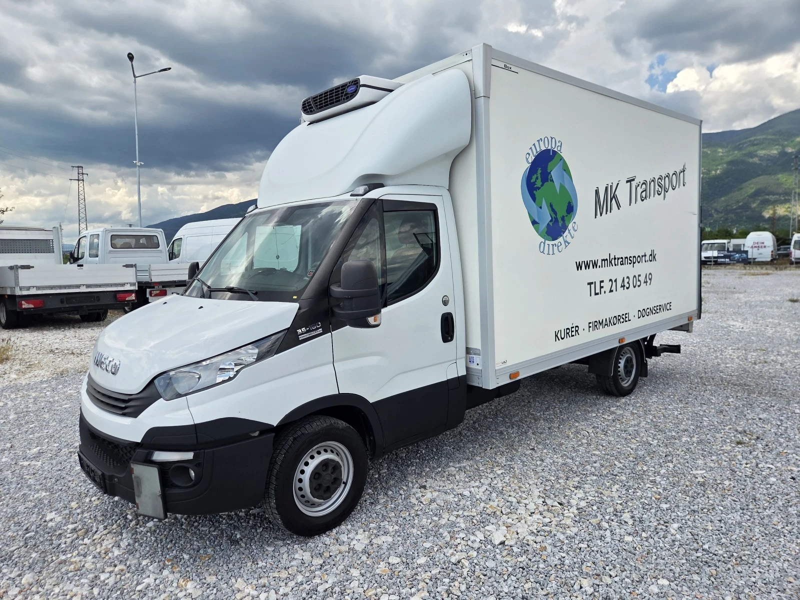 Iveco Daily 35-160, Хладилен, Падащ борд, 4.20 метра, Климатик