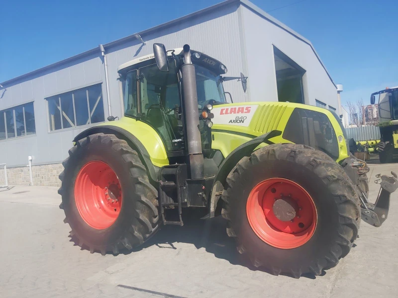 Трактор Claas AXION 840 CMATIC, снимка 14 - Селскостопанска техника - 52451080