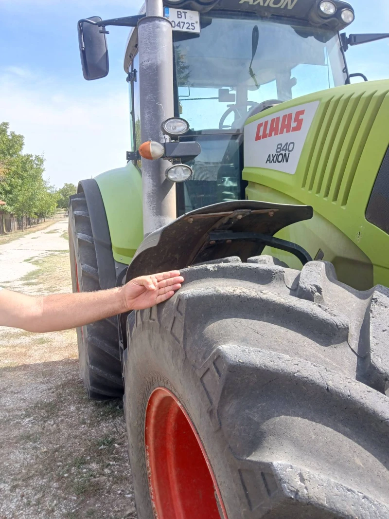 Трактор Claas AXION 840 CMATIC, снимка 5 - Селскостопанска техника - 52451080