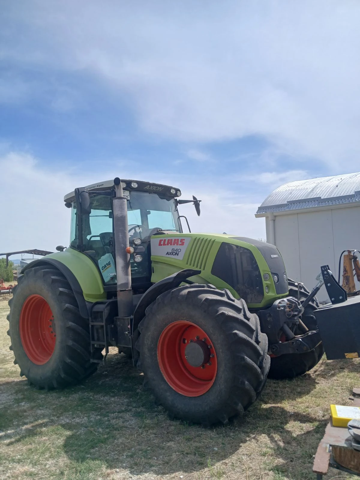 Трактор Claas AXION 840 CMATIC, снимка 1