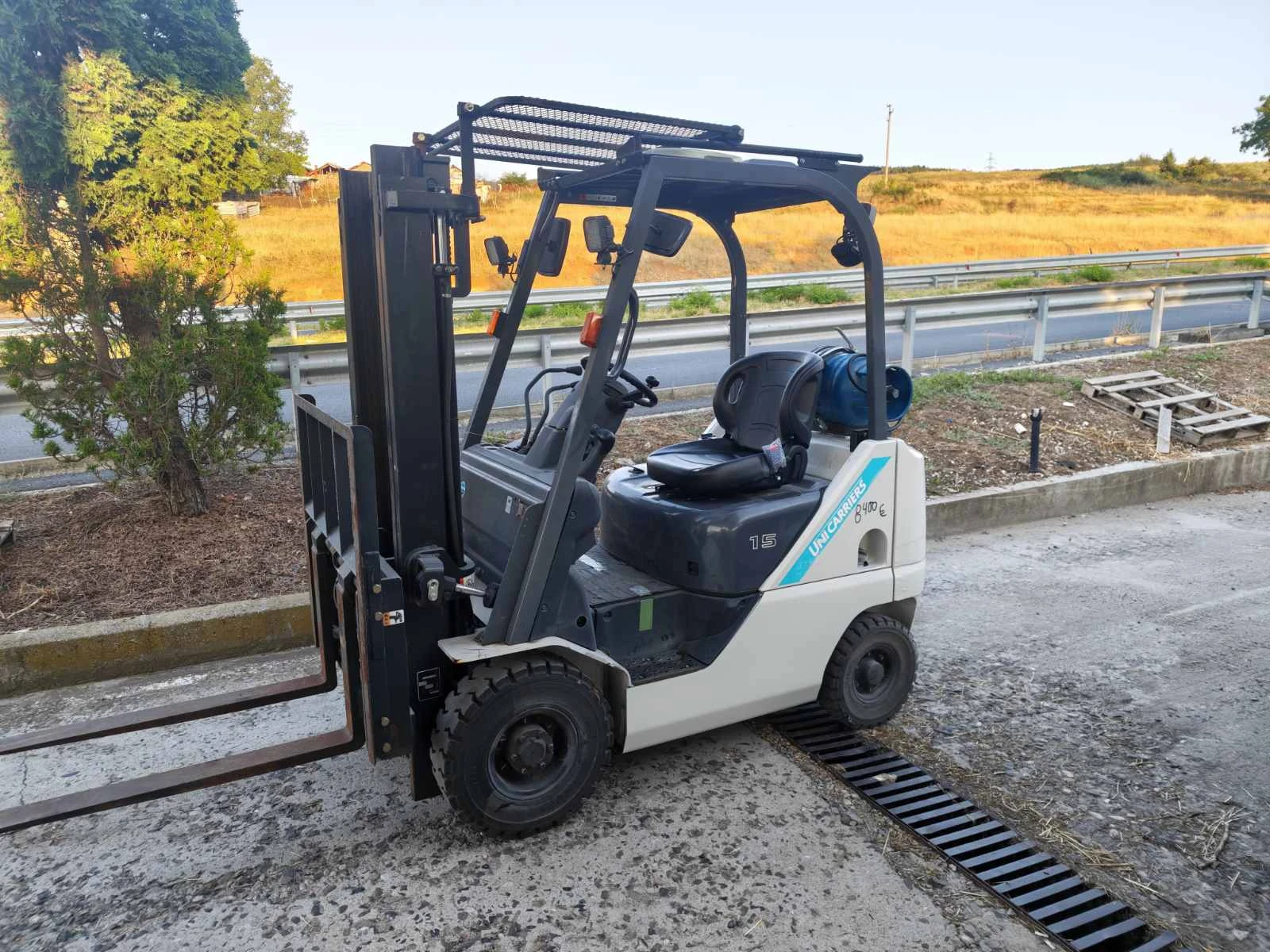Мотокар UniCarriers АВТОМАТ  2019г, снимка 9 - Индустриална техника - 54141796