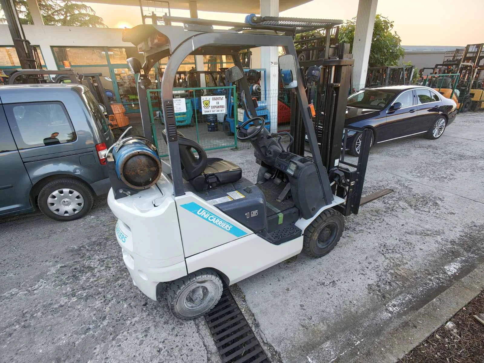 Мотокар UniCarriers АВТОМАТ  2019г, снимка 5 - Индустриална техника - 54141796