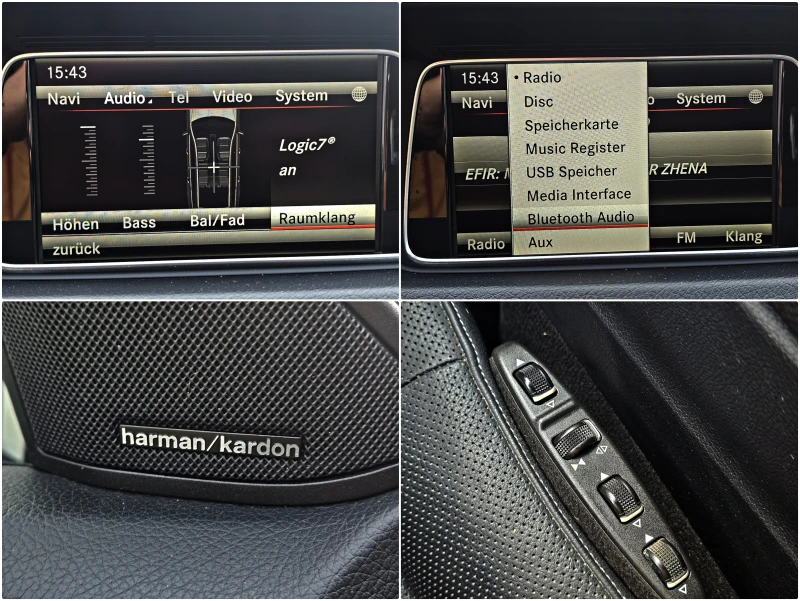 Mercedes-Benz E 350 ! AMG/4MAT/GERMAN/DIST/ОБДУХ/AMBIENT/HARMAN/LIZING, снимка 14 - Автомобили и джипове - 51131524