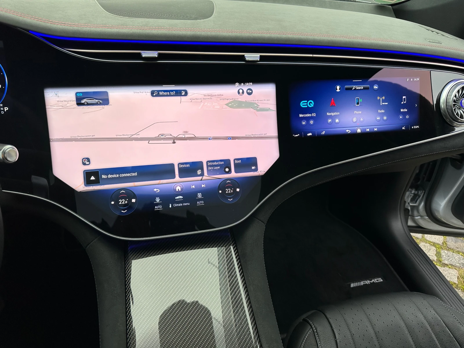 Mercedes-Benz EQS EQS 450 /4M/AMG/CARBON/AIRMATIC/PANORAMA | Mobile.bg   11