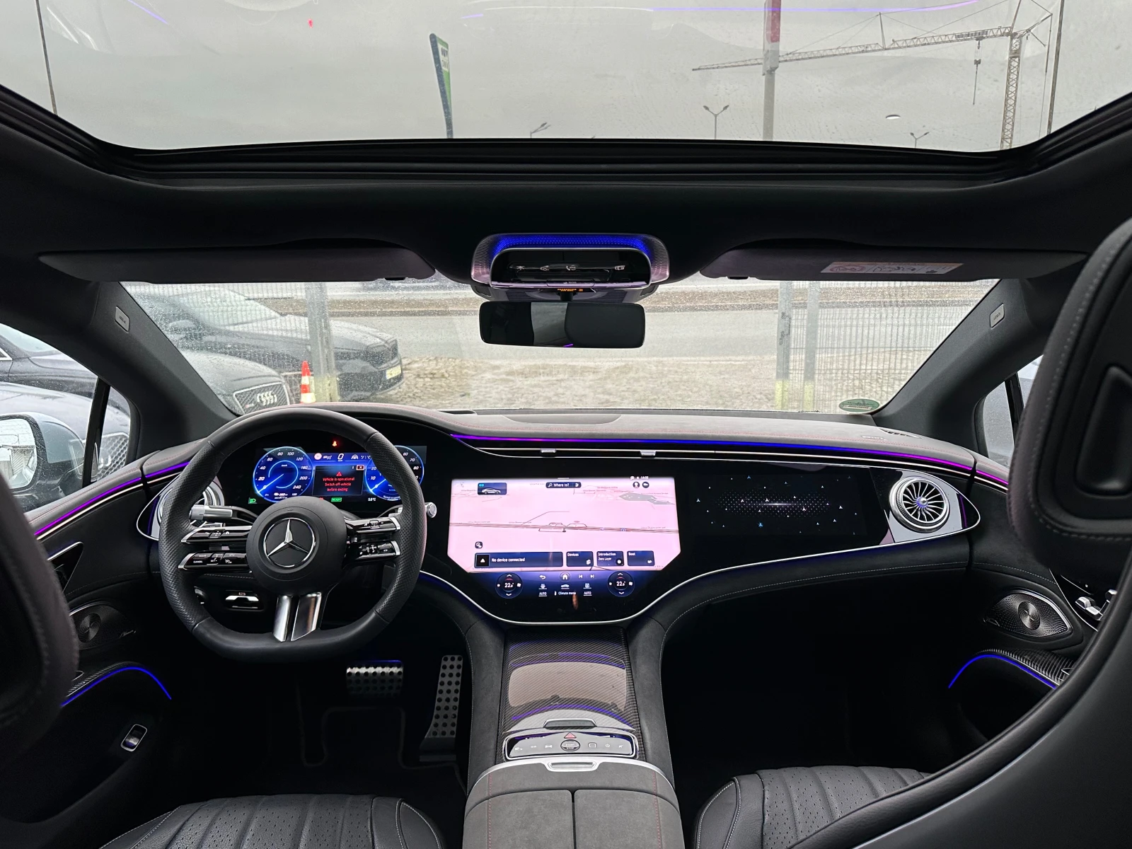 Mercedes-Benz EQS EQS 450 /4M/AMG/CARBON/AIRMATIC/PANORAMA | Mobile.bg   14