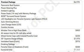 Porsche Cayenne * PREMIUM PLUS | PANO | BOSE | 20 IN * CARFAX *  | Auto.bg — изображение 8