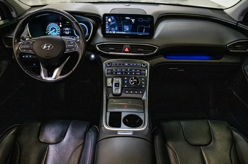 Hyundai Santa fe 1.6PHEV/265HP/PRIME/PANO/HUD/360/MEMO/KRELL/599g, снимка 10 - Автомобили и джипове - 52444432